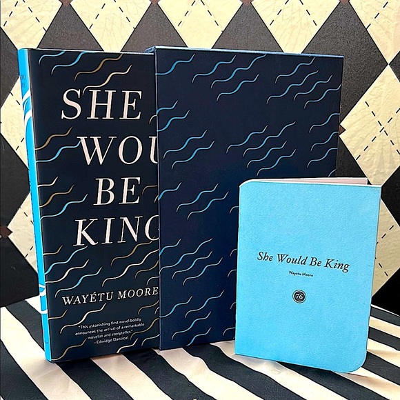 She Would Be King| Signed Hardcover by Wayétu Moore | Powell’s Slipcase - Picture 5 of 8